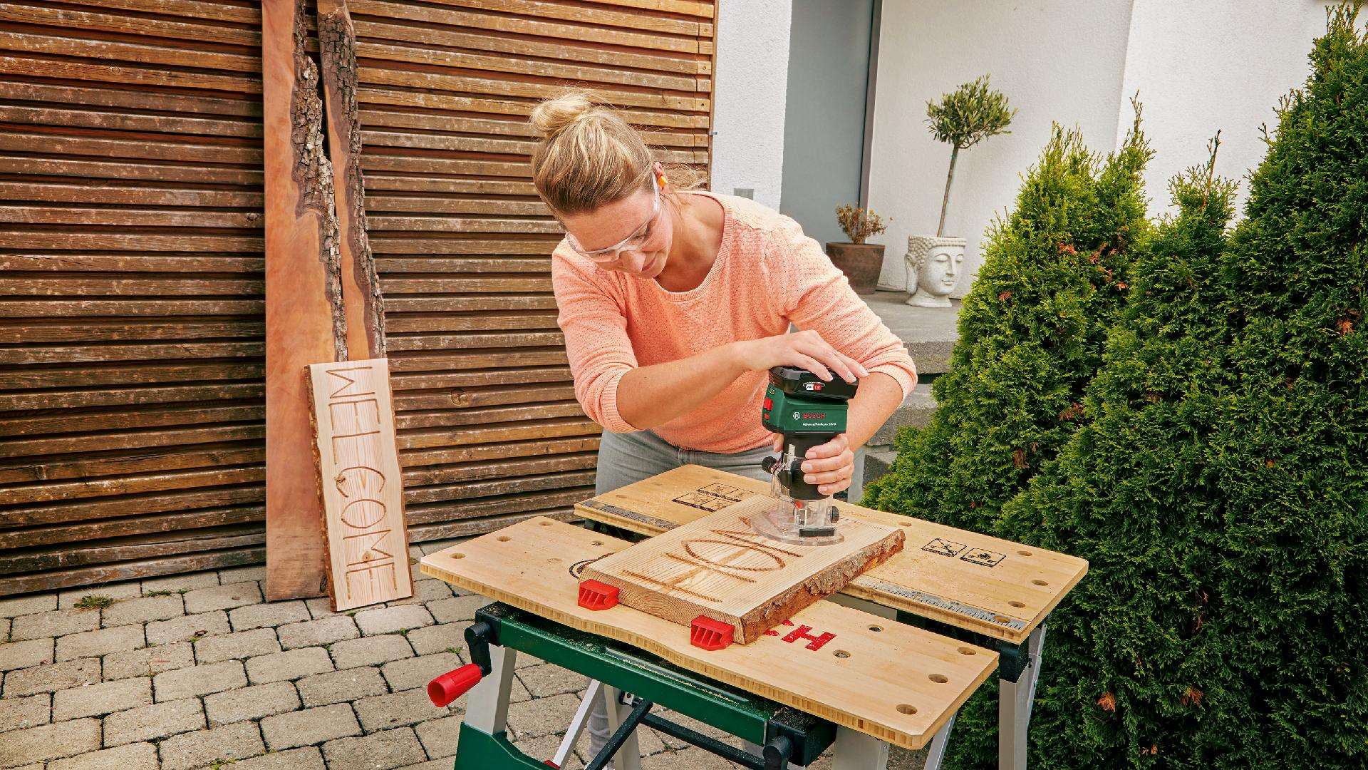 Tupia sem fio AdvancedTrimRouter 18V-8 refª 06039D5000 BOSCH