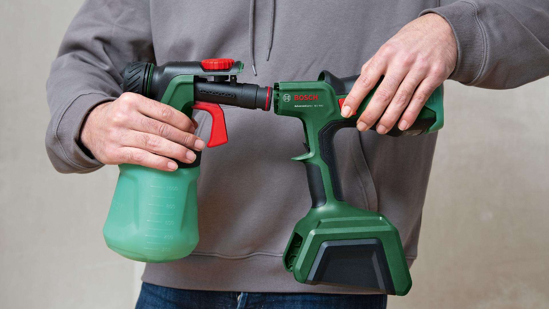 Sistema de atomização de tinta AdvancedSpray 18V-500 refª 0603208200 BOSCH