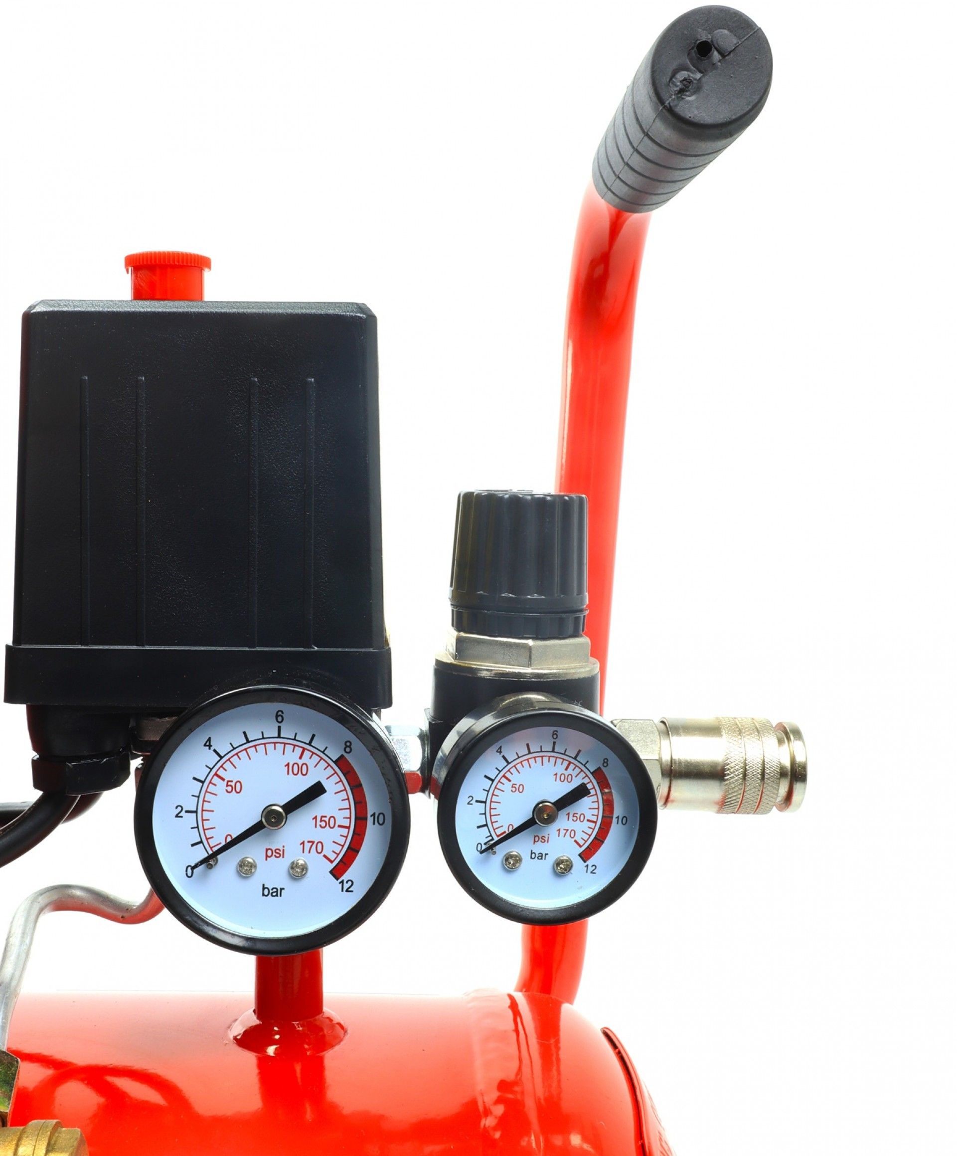 Compressor de Ar, Monobloco, 24L, 2HP, 2 Cabeças refª 09347 MADER