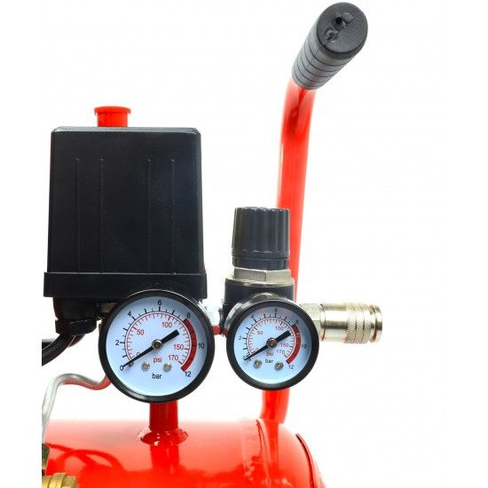 Compressor de Ar, Monobloco, 24L, 2HP, 2 Cabeas ref 09347 MADER