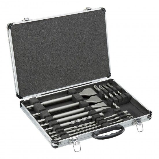 Kit sds-plus Brocas, ponteiros e cinzeis 15p ref DT9679-QZ DEWALT