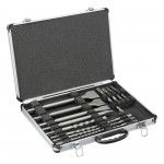 Kit sds-plus Brocas, ponteiros e cinzeis 15p ref DT9679-QZ DEWALT