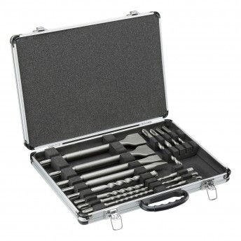 Kit sds-plus Brocas, ponteiros e cinzeis 15p ref DT9679-QZ DEWALT