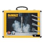 Kit sds-plus Brocas, ponteiros e cinzeis 15p ref DT9679-QZ DEWALT