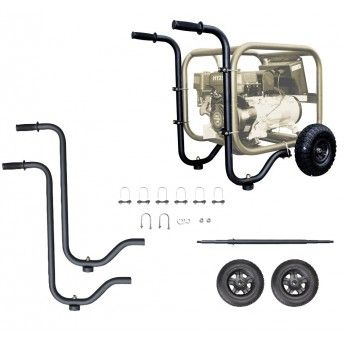 Kit rodas e pegas p/geradores e motobombas  ref HY-ACKITRUEDAS HYUNDAI