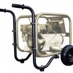 Kit rodas e pegas p/geradores e motobombas  ref HY-ACKITRUEDAS HYUNDAI