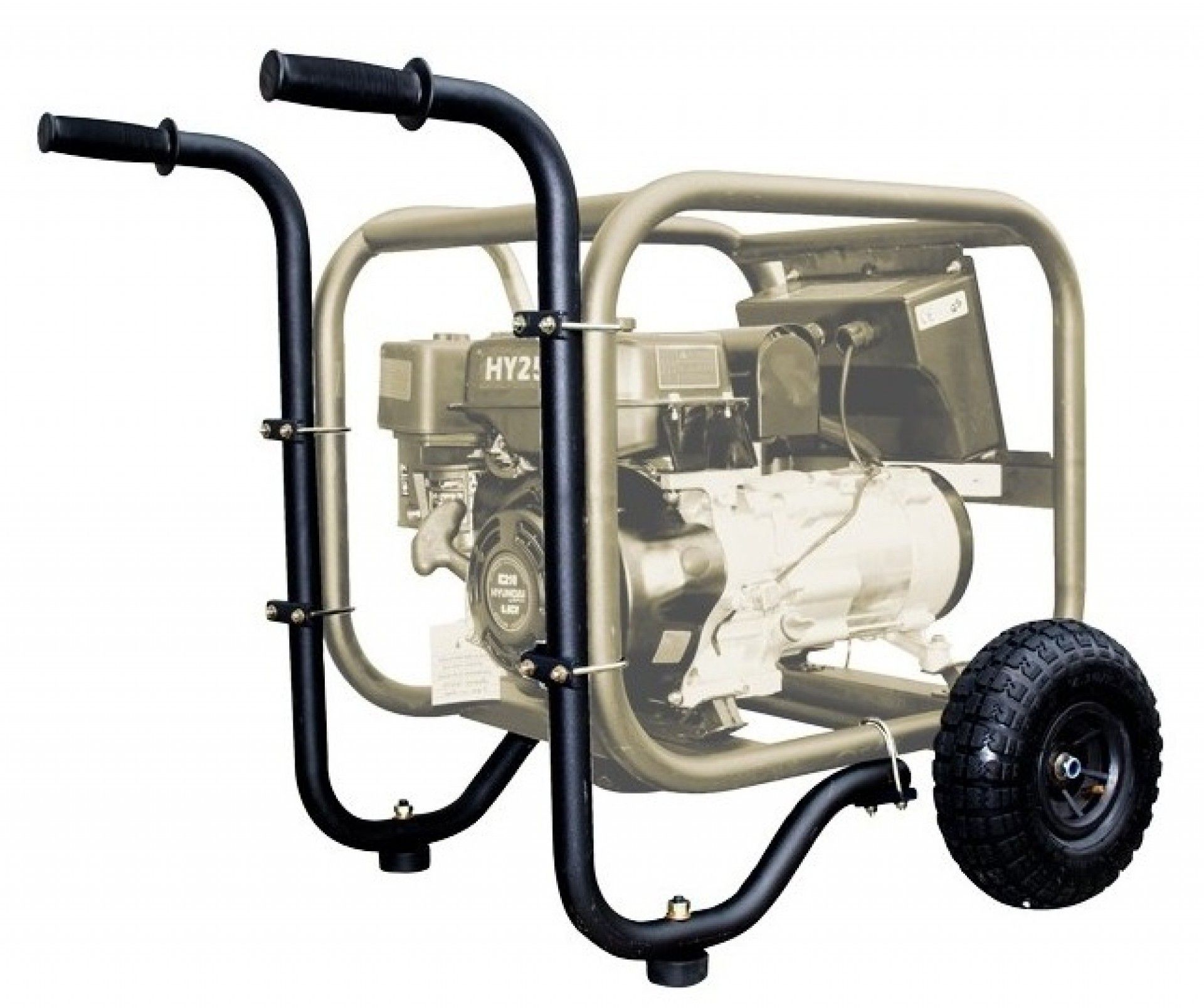 Kit rodas e pegas p/geradores e motobombas  refª HY-ACKITRUEDAS HYUNDAI