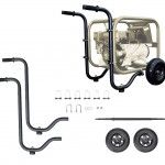 Kit rodas e pegas p/geradores e motobombas  ref HY-ACKITRUEDAS HYUNDAI