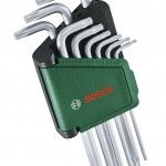 Jogo chaves torx 9pç refª 1600A02Z9C Bosch Jogo chaves torx 9pç refª 1600A02Z9C Bosch