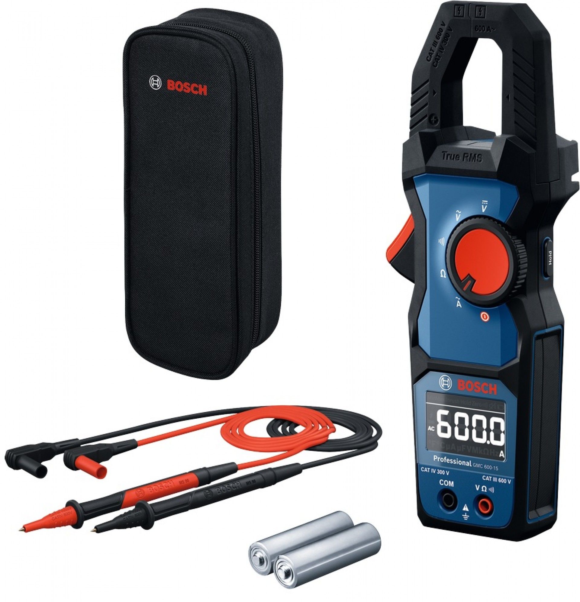 Pinça amperimétrica GMC 600-15 refª 0601077600 Bosch