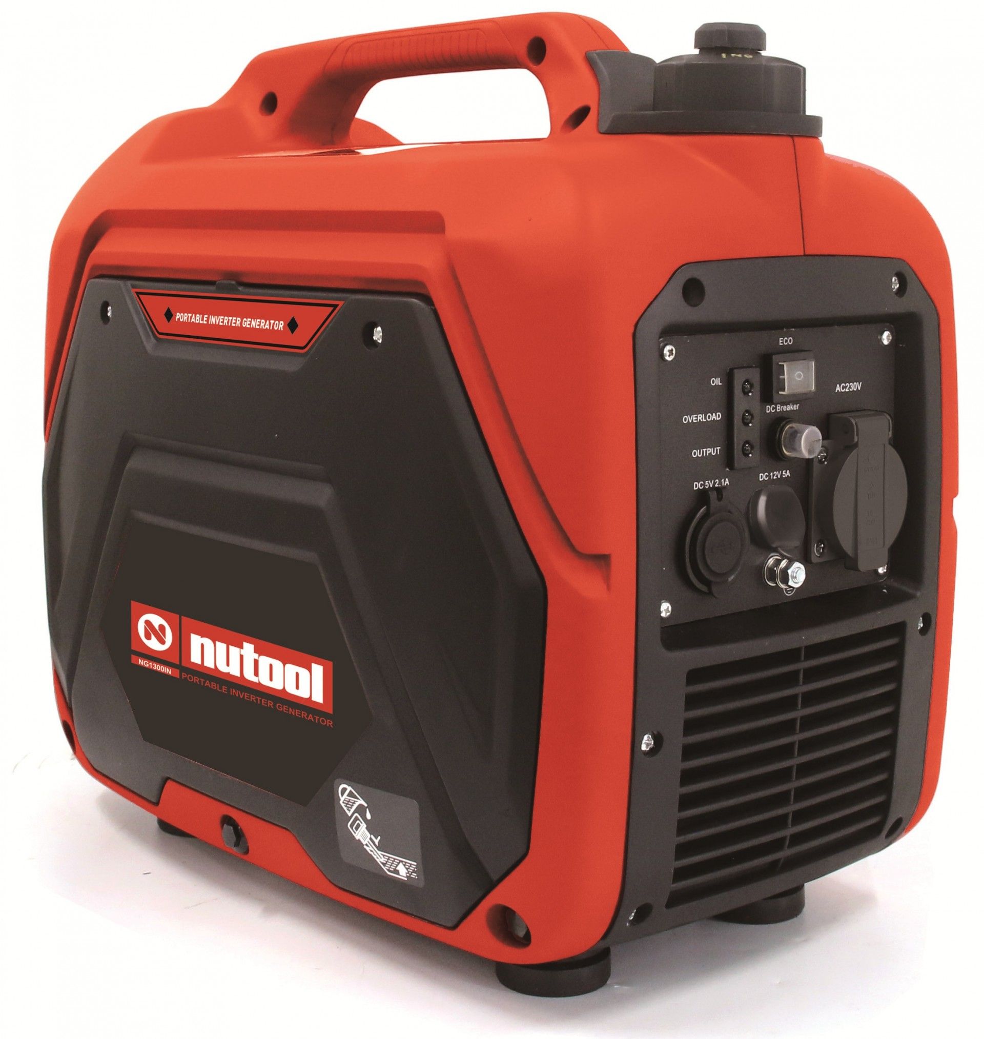 Gerador silencioso 1100w 4T refª NG1300IN NuTool