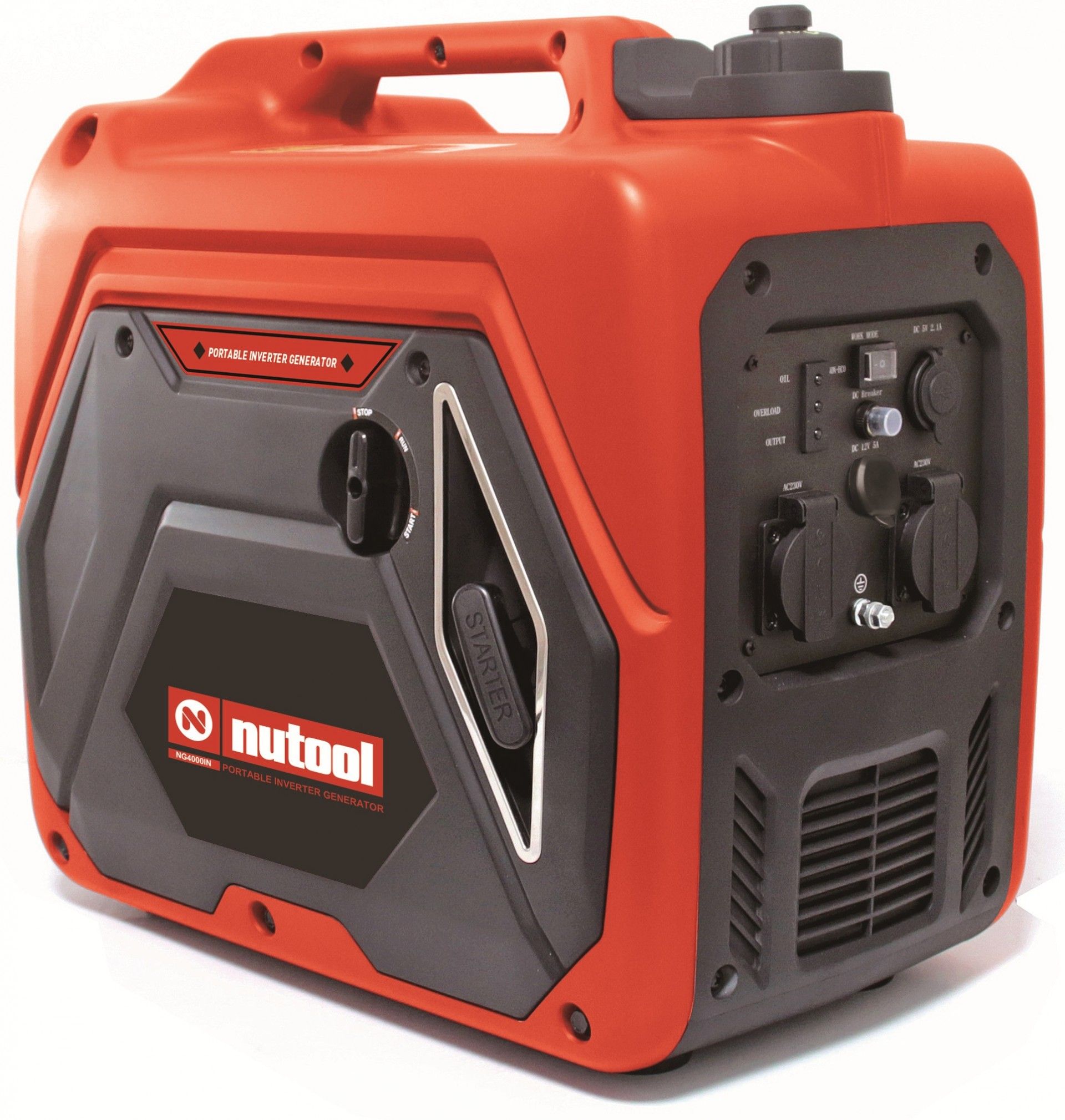 Gerador silencioso 3500w 4T refª NG4000IN NuTool