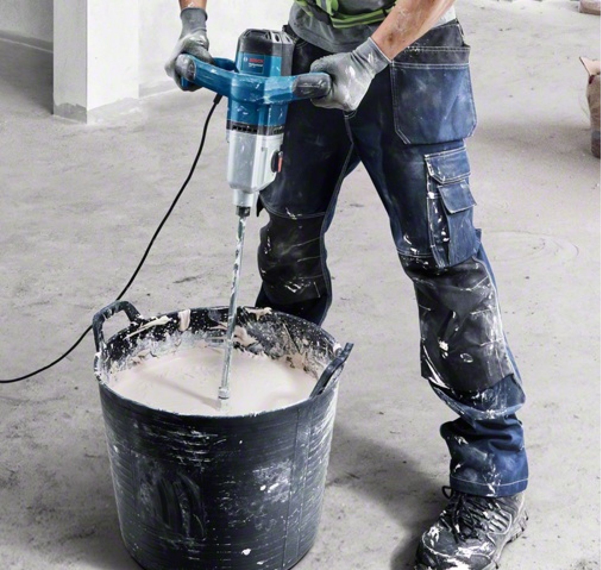 Misturador GRW 1400 + vara mistura 140mm refª 16011C4001 Bosch