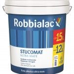 Stucomat ultra-mate 12+3L branco ref 052-0001 Robbialac