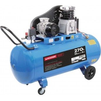 Compressor de Ar, Correia, 270L, 4hp, 10Bar, Trifsico ref. 09393 MADER