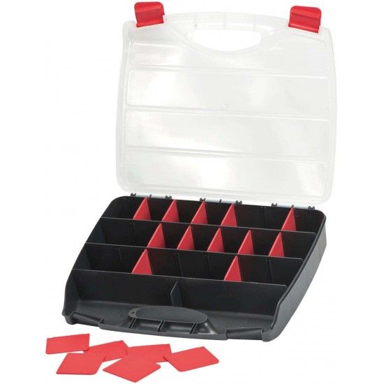 Mala compartimentos movveis simples MacFer P2010 380mm ref 225.0027 MACFER