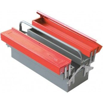 Caixa p/ ferramentas metlica MacFer CFM-5 530mm 5 div. ref 225.0017 MACFER