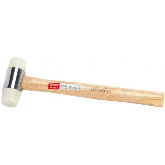 Martelo com cabeas borracha MCN02-B 35mm branco ref 213.0094 MACFER