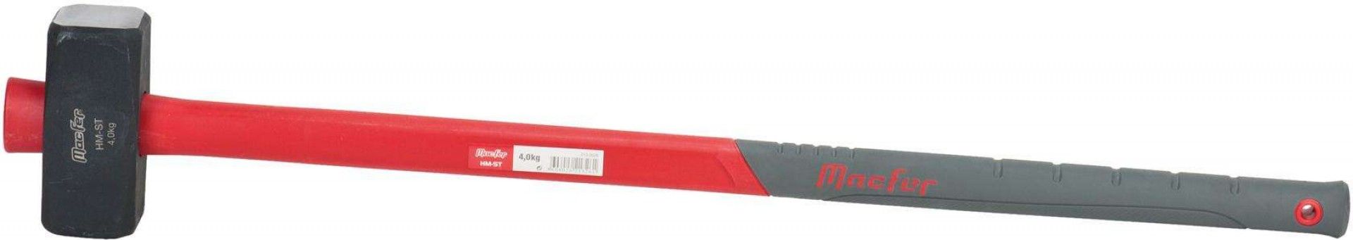 Marreta quadrada c/ cabo fibra MacFer HM-ST 3,0kg refª 213.0025 MACFER