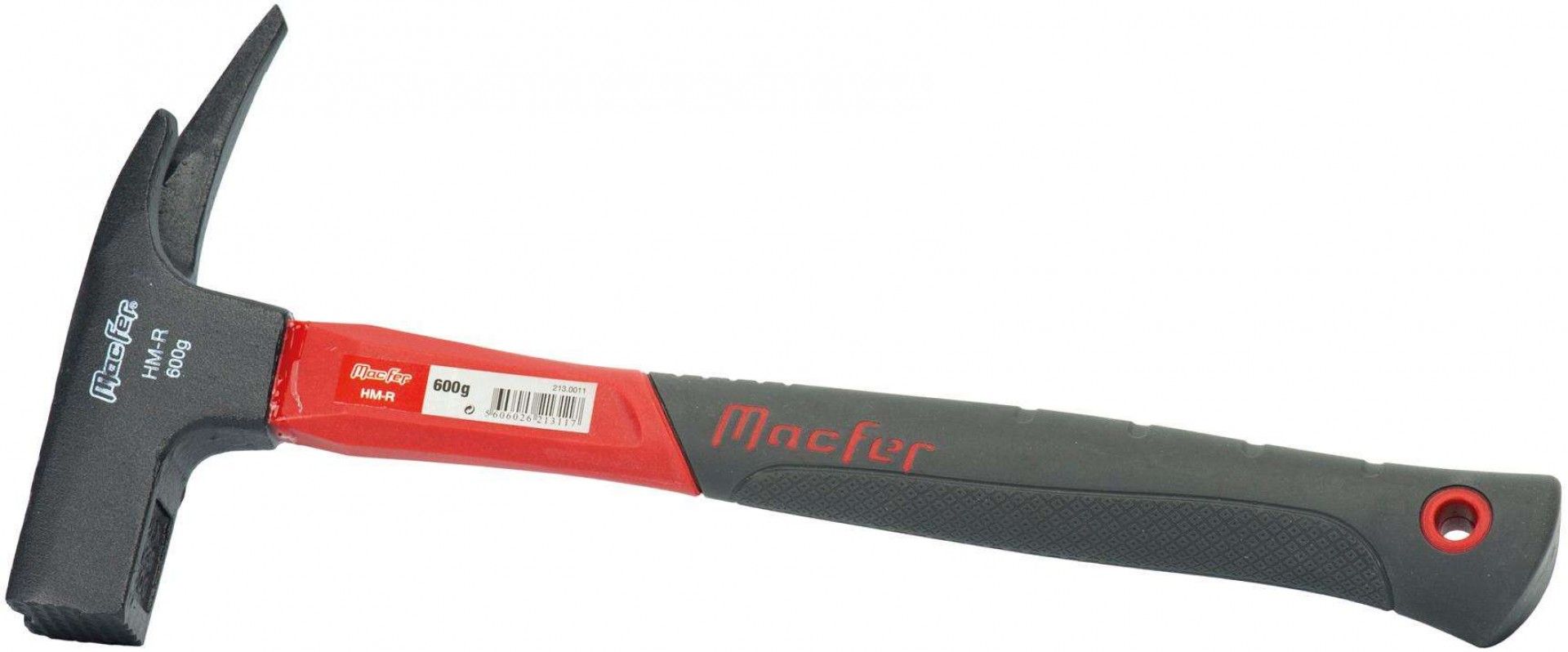 Martelo cofragem magnético MacFer HM-R 600g refª 213.0011 MACFER