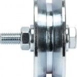 Roda "Y" com parafuso 2 rolamentos galvanizada Y2P 120x30mm (M14 70mm) refª 206.0073 MACFER Roda "Y" com parafuso 2 rolamentos galvanizada Y2P 120x30mm (M14 70mm) refª 206.0073 MACFER