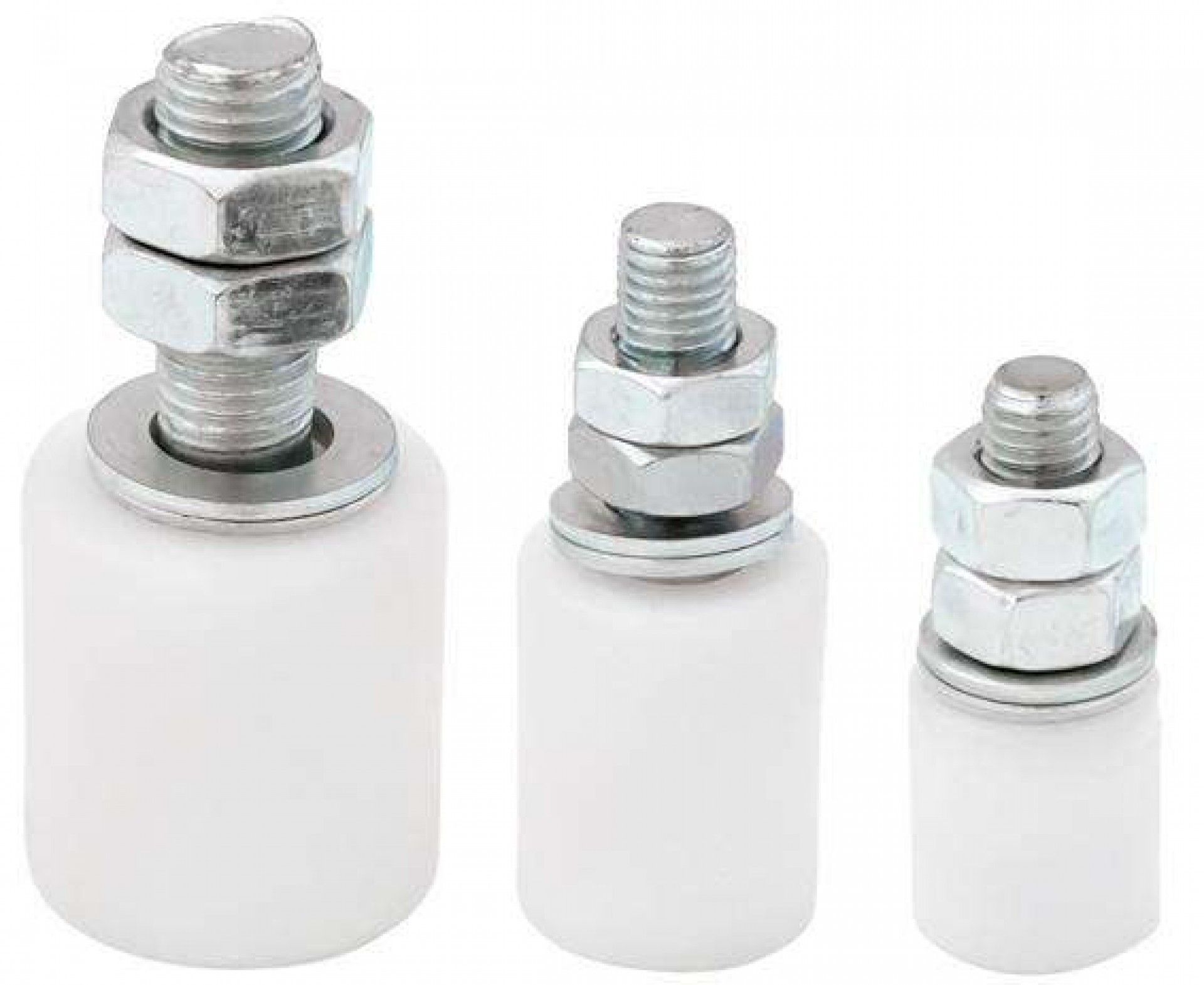 Rodízio nylon para guia portão RGP 30x34mm M14 refª 206.0095 MACFER