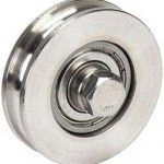 ROLDANA INOX 40MM C\ROLAM + PARAF + PORCA ROLDANA INOX 40MM C\ROLAM + PARAF + PORCA