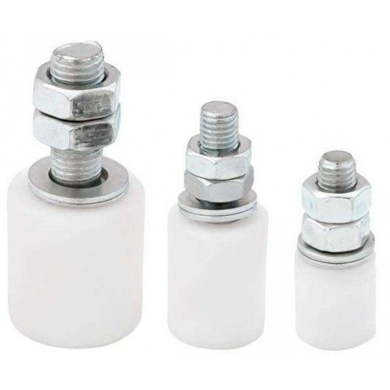 Rodzio nylon para guia porto RGP 40x40mm M14 ref 206.0096 MACFER