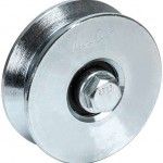 Roda "Y" com parafuso 2 rolamentos galvanizada Y2P 120x30mm (M14 70mm) refª 206.0073 MACFER Roda "Y" com parafuso 2 rolamentos galvanizada Y2P 120x30mm (M14 70mm) refª 206.0073 MACFER