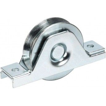 Roda "Y" 80x20mm 1 rolamento galvanizada Y1A refª 206.0042 Roda "Y" 80x20mm 1 rolamento galvanizada Y1A refª 206.0042