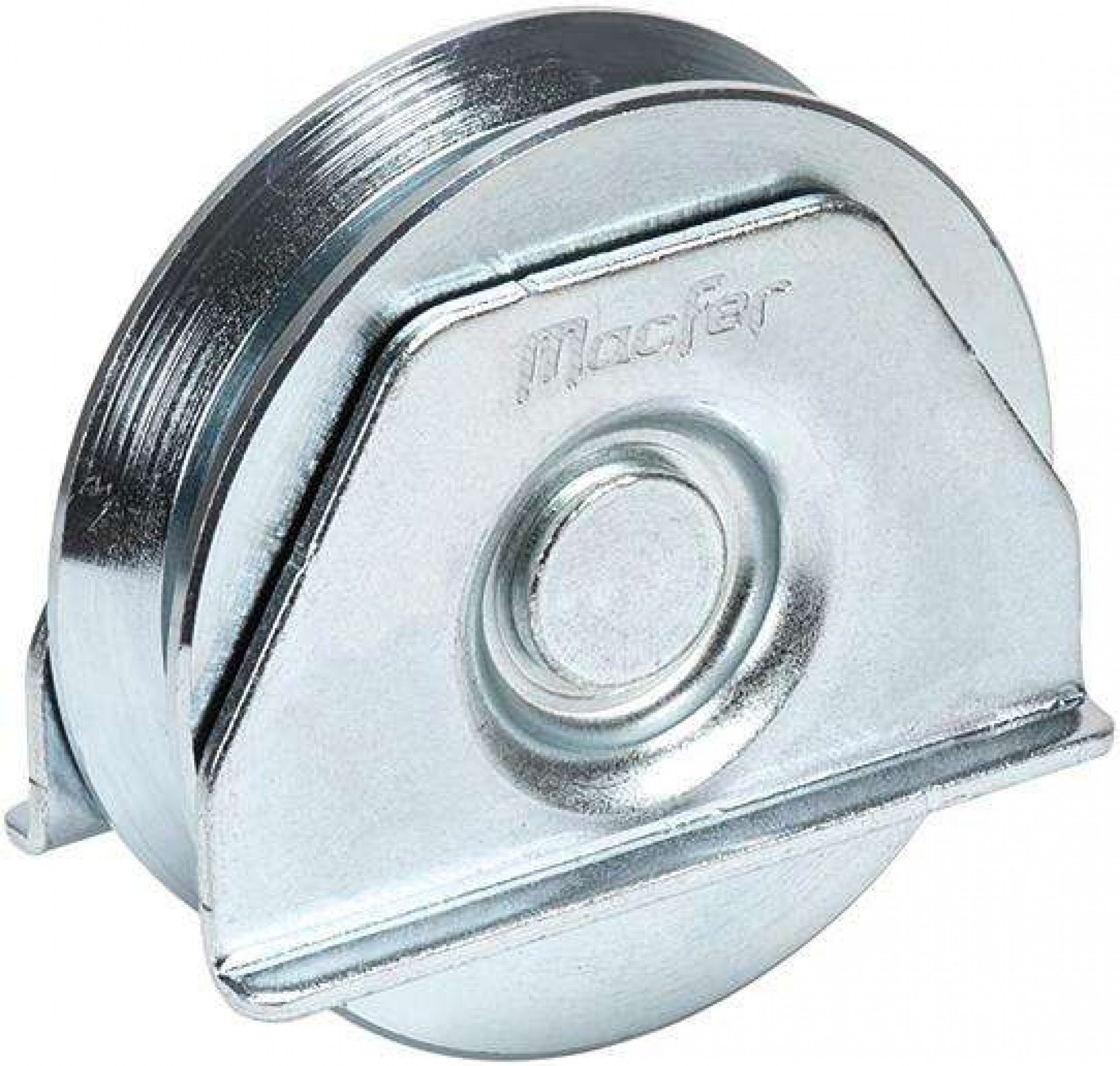 Roda "Y" para soldar 1 rolamento galvanizada Y1S 80x20mm refª 206.0028 MACFER