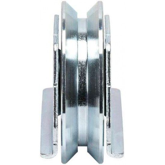Roda "Y" para soldar 1 rolamento galvanizada Y1S  60x17mm ref 206.0027 MACFER