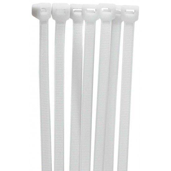 Abra. serr. nylon MacFer ASN-B 4,5x  300mm branca  ref 199.0017 MACFER