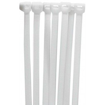 Abra. serr. nylon MacFer ASN-B 4,8x  350mm branca  ref 199.0018 MACFER