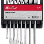 Jg. ch. combinada c/ roquete Cr-V  R71-12M 6~22mm 12ps ref 188.0090 MACFER