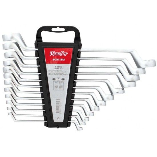 Jg. ch. luneta Cr-V MacFer 2031-12M 6~32mm 12pçs refª 188.0032 MACFER Jg. ch. luneta Cr-V MacFer 2031-12M 6~32mm 12pçs refª 188.0032 MACFER