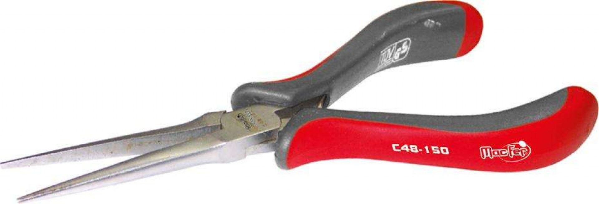 Alicate elec. 1/2 cana longa MacFer C48 150mm refª 186.0027 MACFER