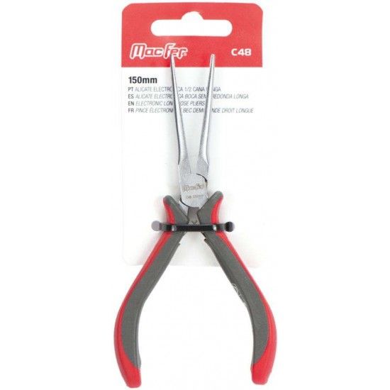 Alicate elec. 1/2 cana longa MacFer C48 150mm ref 186.0027 MACFER