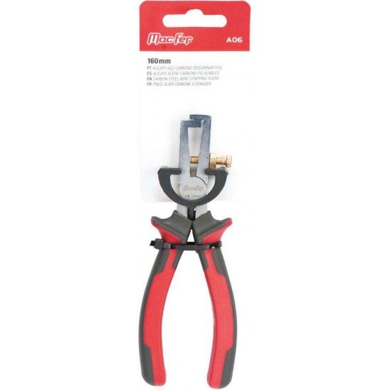 Alicate a/c descarnar fios MacFer A06 160mm ref 186.0015 MACFER