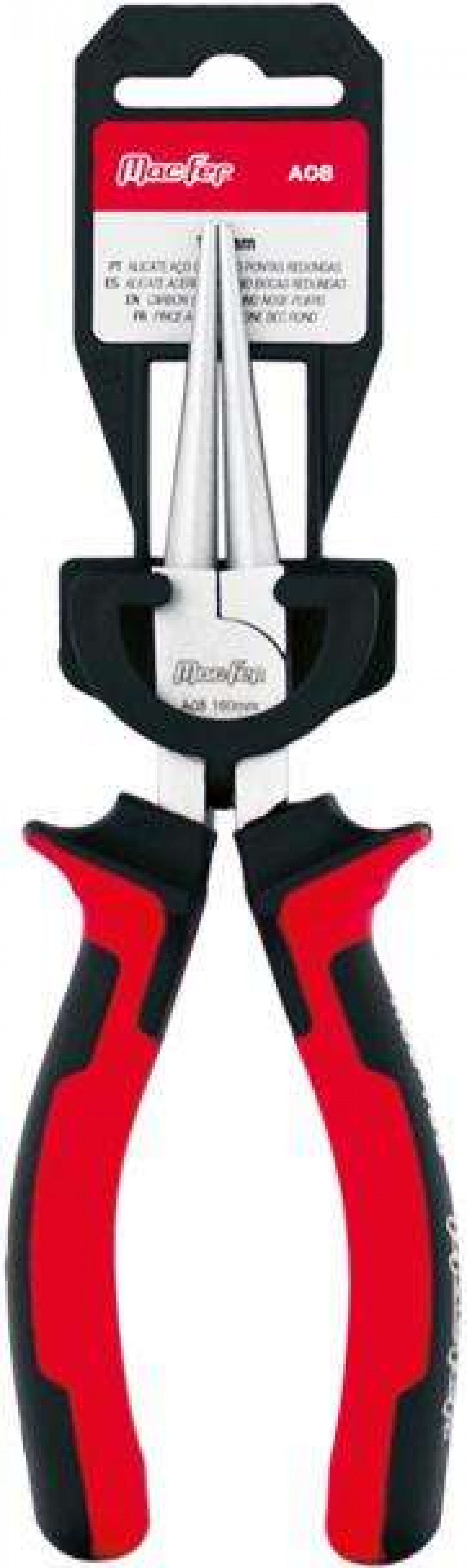 Alicate a/c pontas redondas MacFer A08 160mm refª 186.0014 MACFER