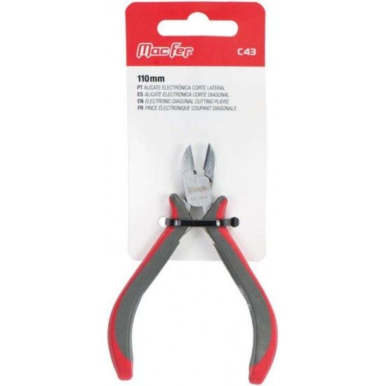 Alicate elec. corte lateral MacFer C43 110mm refª 186.0022 MACFER Alicate elec. corte lateral MacFer C43 110mm refª 186.0022 MACFER