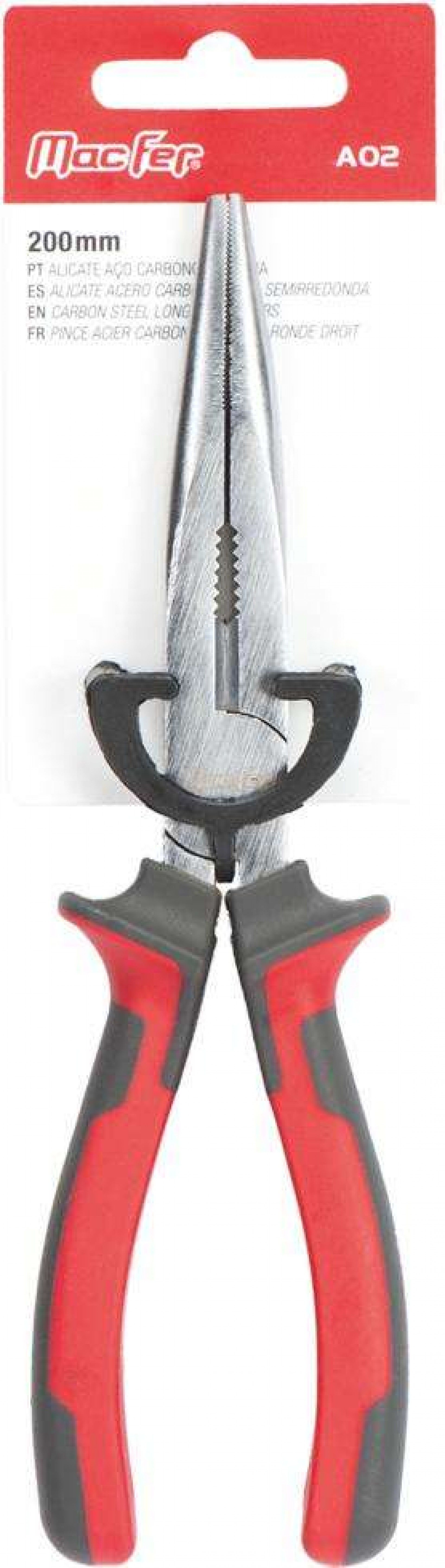 Alicate a/c 1/2 cana MacFer A02 200mm refª 186.0005 MACFER