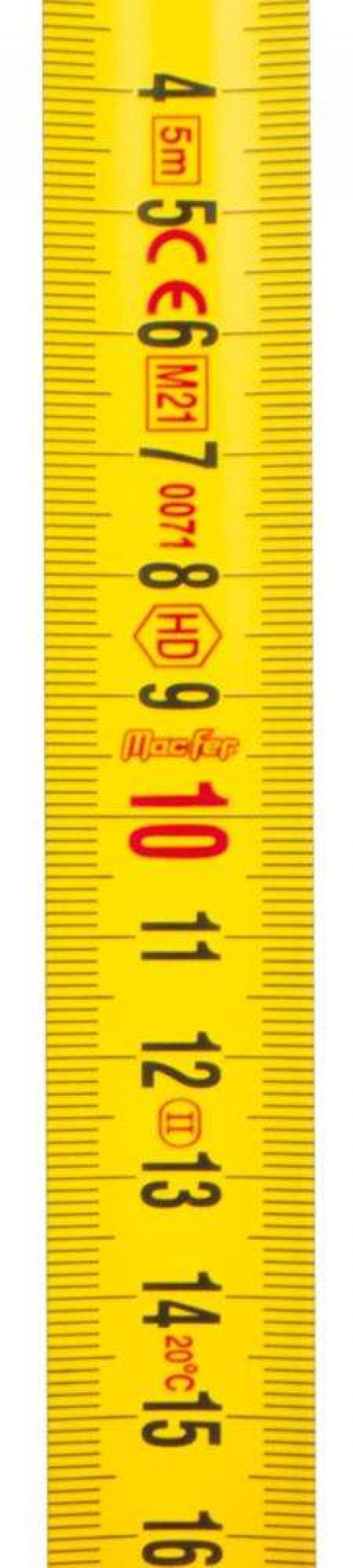 Fita métrica H02G- 5019 5m 19mm refª 185.0022 MACFER