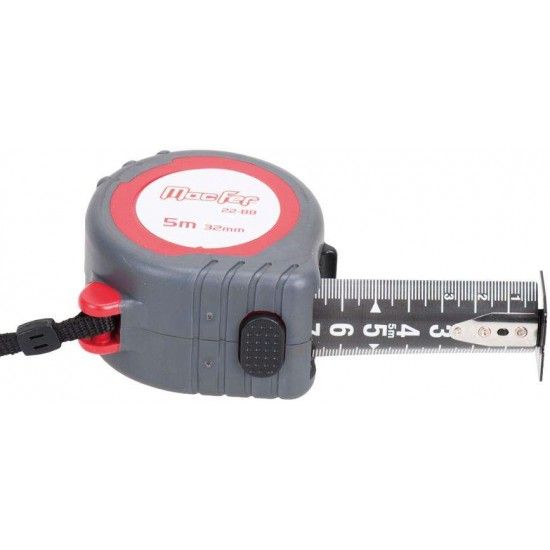 Fita métrica 5m 32mm 22-BB-5032 refª 185.0008 MACFER Fita métrica 5m 32mm 22-BB-5032 refª 185.0008 MACFER