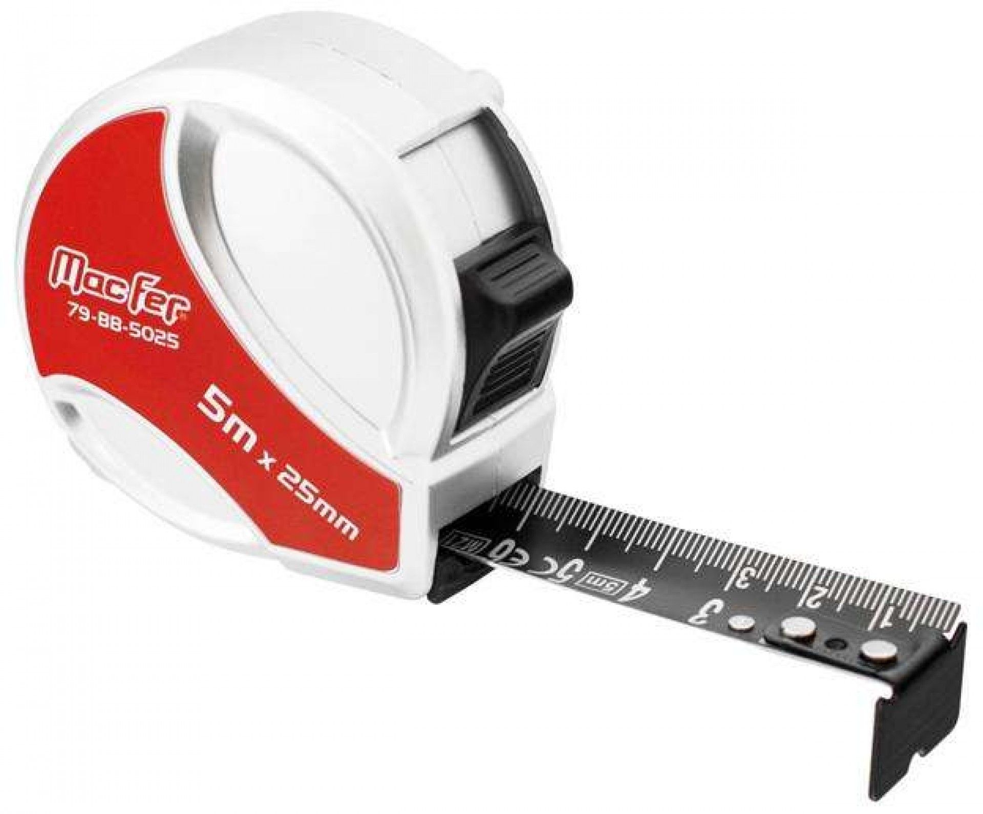 Fita métrica 5m 25mm 79G-BB-5025 refª 185.0007 MACFER