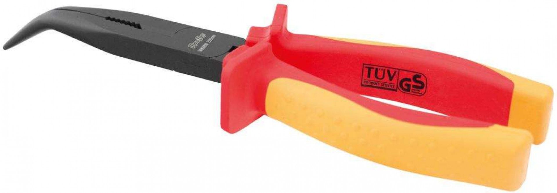 Alicate Cr-V VDE pontas curvas MacFer VDE08W 200mm refª 183.0084 MACFER