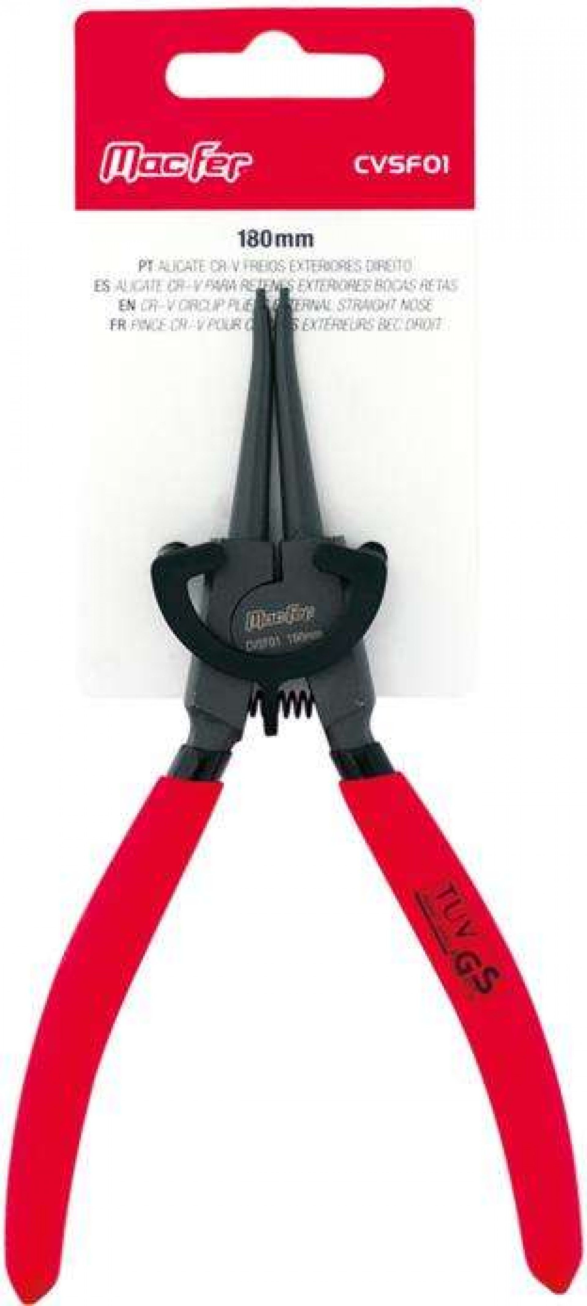 Alicate Cr-V freios ext. direito MacFer CVSF01 325mm refª 183.0048 MACFER