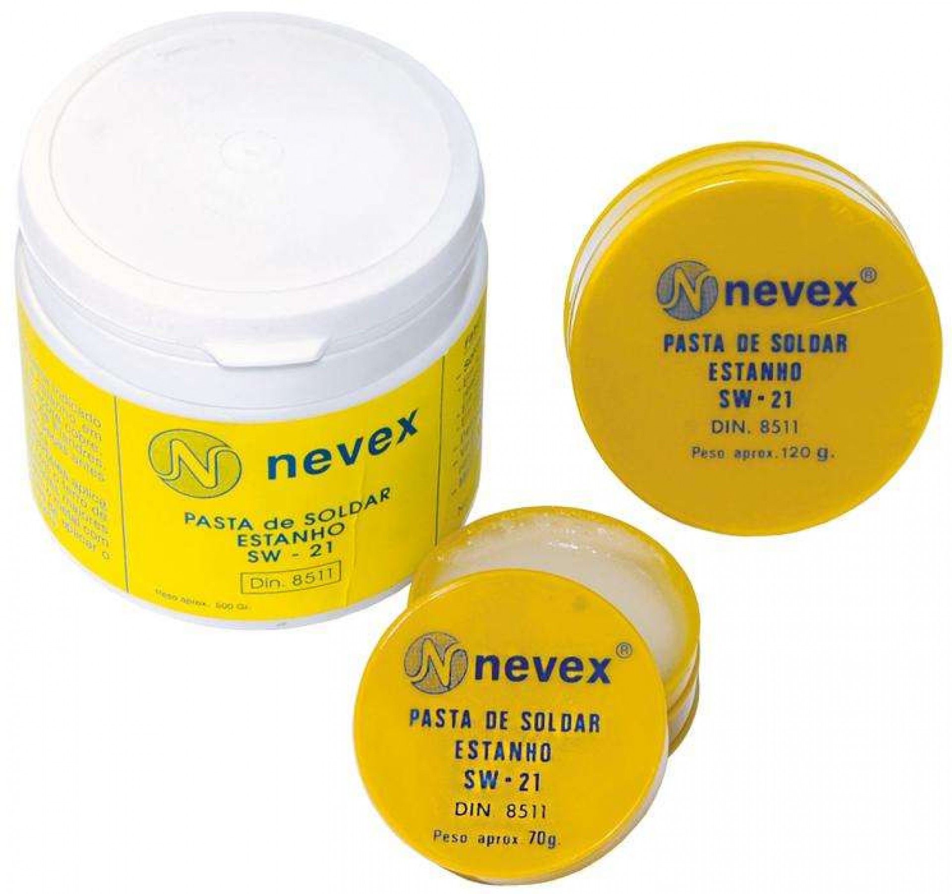 Pasta desoxidante Nevex Flux SW21 500g refª 180.0094 MACFER