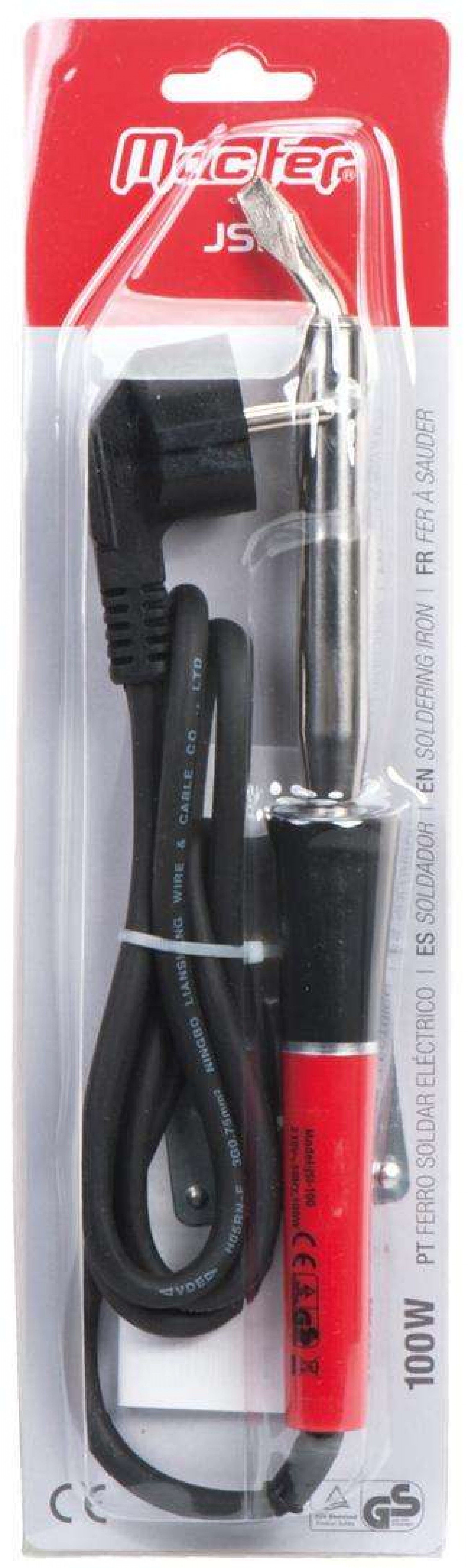 Ferro soldar elec. MacFer JSI- 40 40W refª 180.0001 MACFER