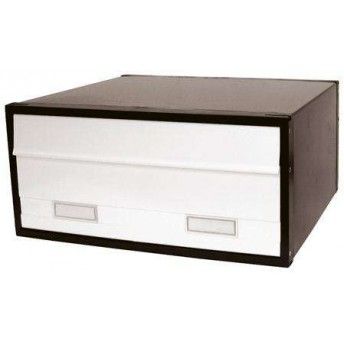 Caixa correio grande dupla  PB02W branca ref 179.0011 MACFER